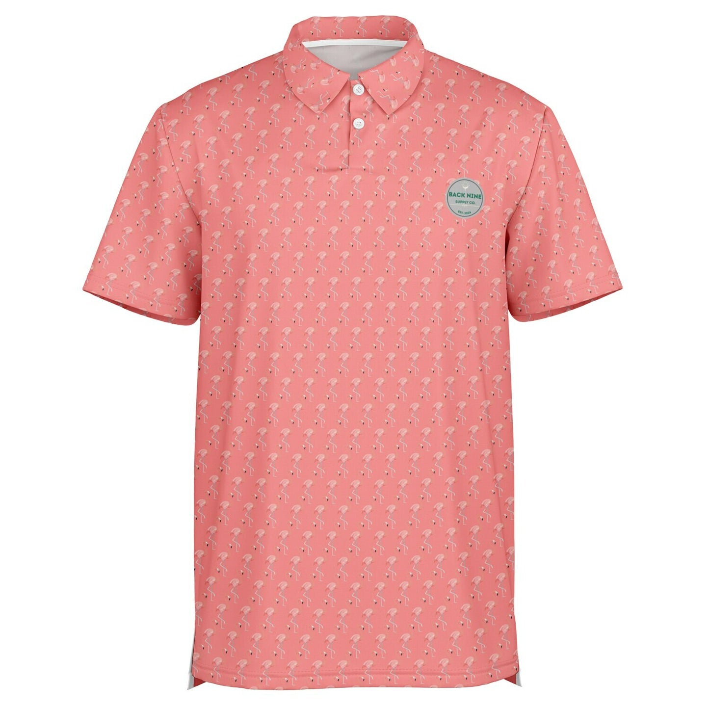 Back Nine Flamingo Polo