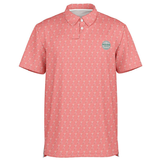 Back Nine Flamingo Polo